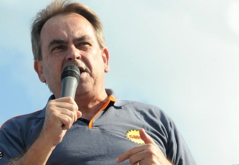 Sérgio Butka, presidente dos Metalúrgicos e da Força Paraná, divulga nota em apoio à luta dos cobradores
